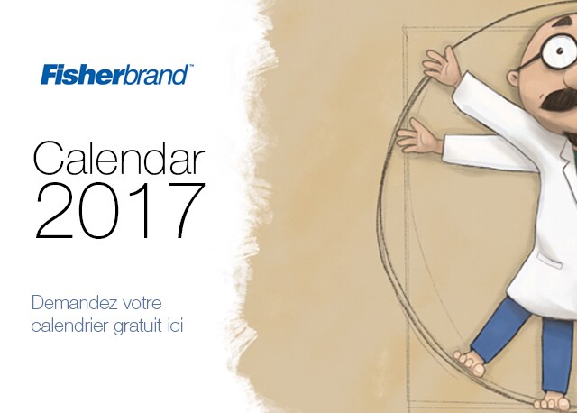 Calendrier Fisherbrand 2017