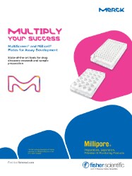 Brochure MultiScreen™ and Millicell™
Plates for Assay Development