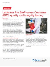 Thermo Scientific Labtainer Pro BioProcess Container (BPC) Qualitäts- und Integritätsprüfung