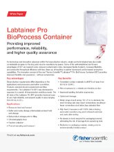 Thermo Scientific Labtainer Pro BioProcess Container