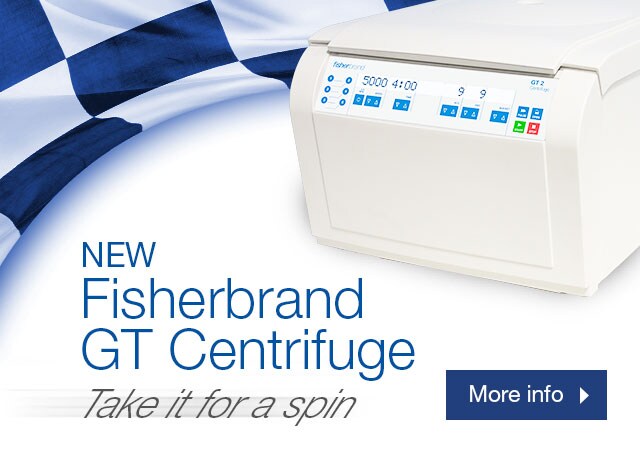 New Fisherbrand GT Centrifuge 